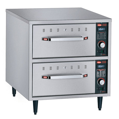 Stock image of new Hatco # HDW-2N 2-drawer warmer cabinet for commercial use. 