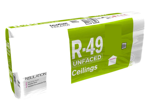 R49 Unfaced Fiberglass Batt Insulation