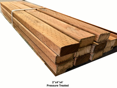 4' Pressure Treated Lumber Stickers