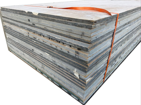 3/4"x4'x8' concrete form plywood in 29 pc bundle (A). 