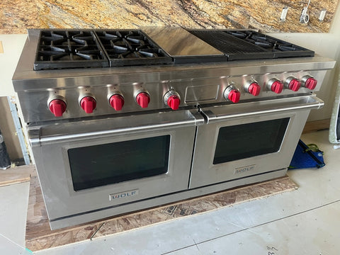 Wolf 60" Dual Fuel Range