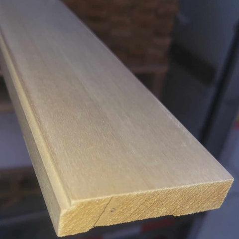 2-5/8" Solid Anigre / Aniegre Wood Trim - Finished