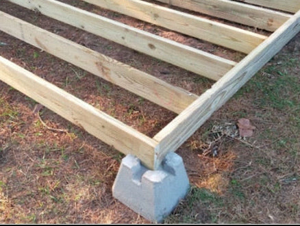 Concrete Deck Blocks
