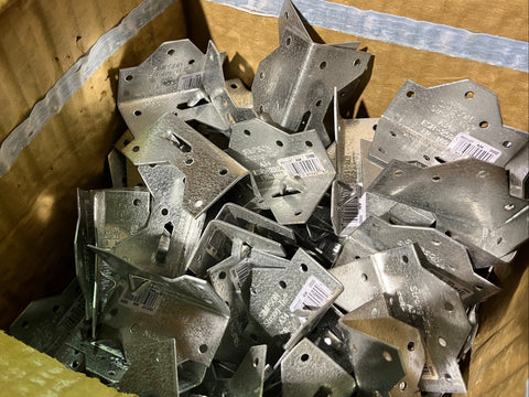 Simpson Strong Tie A34 Framing Angle Brackets. 