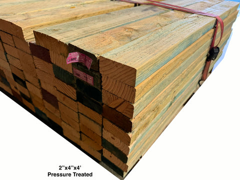 4' Pressure Treated Lumber Stickers