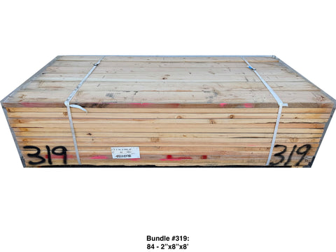 Large Dimensional Framing Lumber Bundles