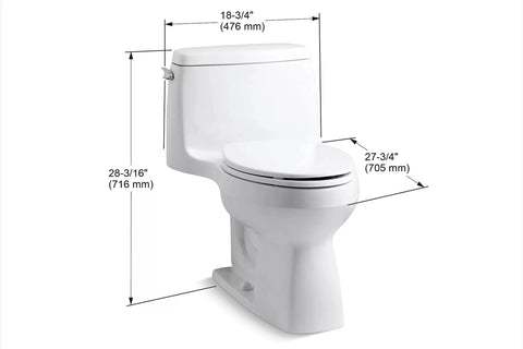 Kohler Santa Rosa 1-piece toilet