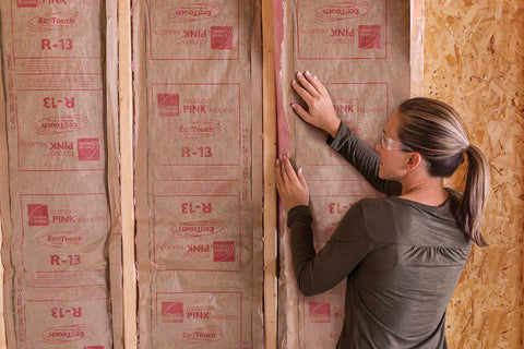 R21 Kraft-faced Fiberglass Batt Insulation