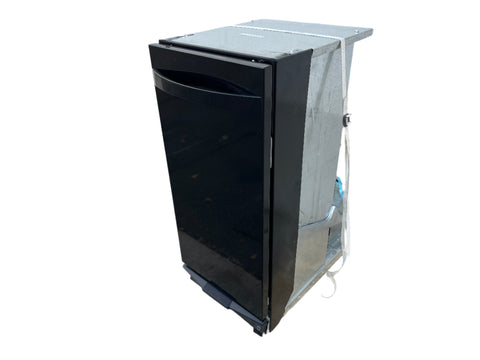 Black Kenmore 665.14739111 trash compactor. 