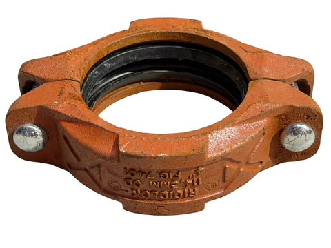 Rigidlok Fig. 7401 4" rigid pipe coupling. 