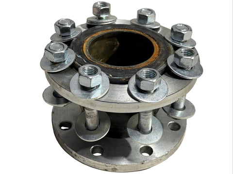 Reclaimed 4" x 6" 1 arch EPDM expansion joint with stainless flanges. 