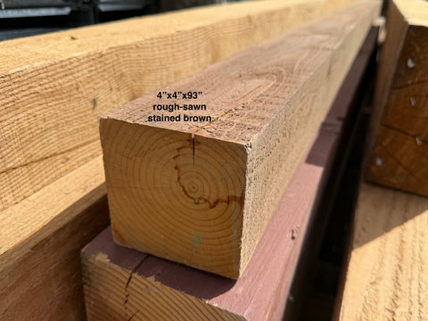 X: Solid Wood Beams & Posts - SOLD 4/17/26