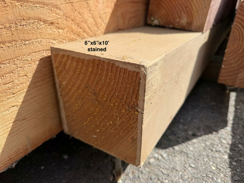 X: Solid Wood Beams & Posts - SOLD 4/17/26