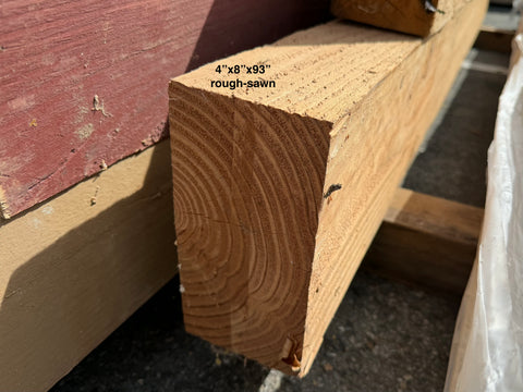 X: Solid Wood Beams & Posts - SOLD 4/17/26