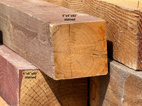 X: Solid Wood Beams & Posts - SOLD 4/17/26