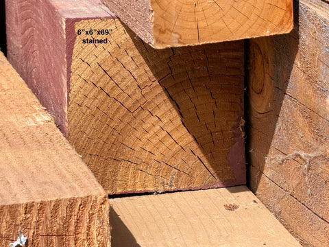 X: Solid Wood Beams & Posts - SOLD 4/17/26