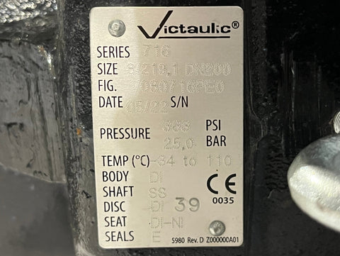 Victaulic Check Valves