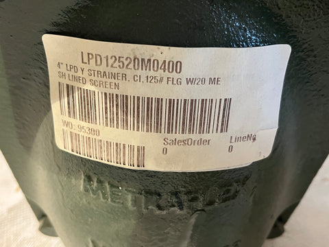 Metraflex LPD Y Strainers
