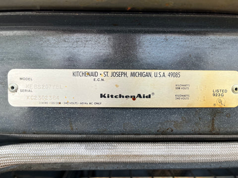KitchenAid In-Wall Double Oven #KEBS207YBL
