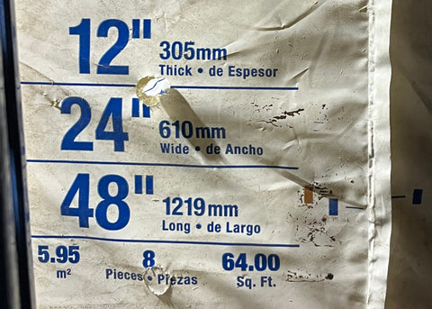 R38 Unfaced Fiberglass Batt Insulation