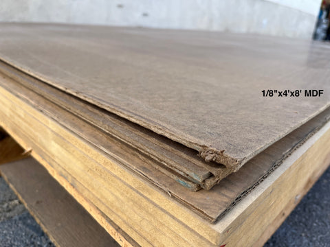 New MDF Sheets