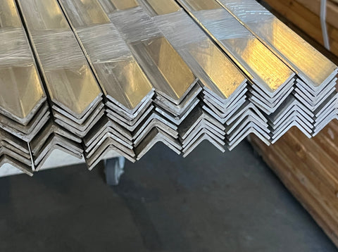 1"x1"x.1" Angle Aluminum 6061 T6