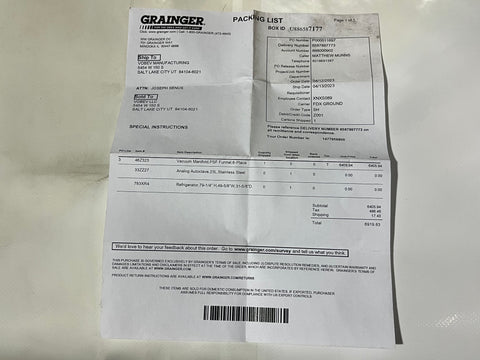 Vacuum Manifold, 6-Place