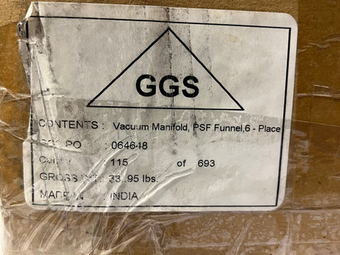 Vacuum Manifold, 6-Place