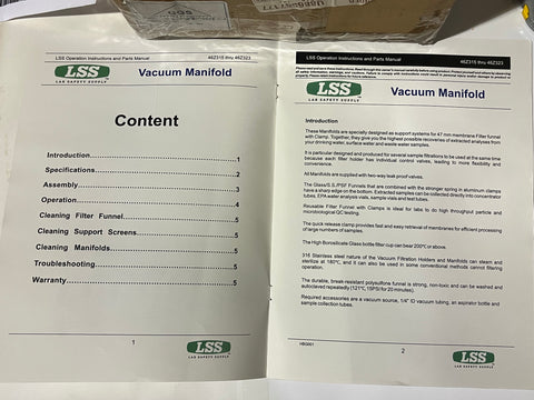 Vacuum Manifold, 6-Place