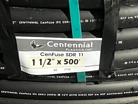 1.5" SDR11 HDPE Pipe