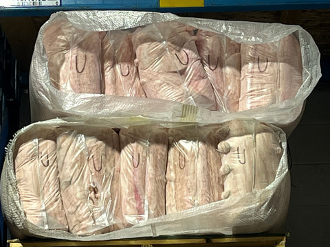 Unmarked Fiberglass Batt Insulation