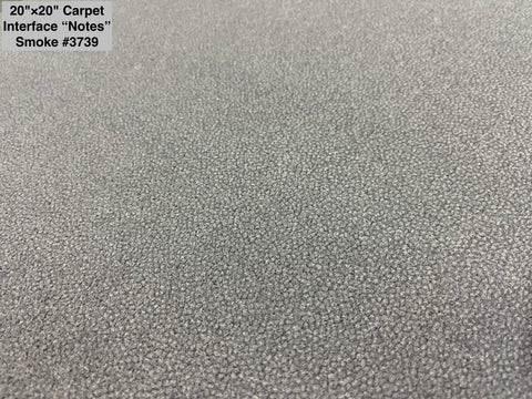 20" Commercial Carpet Tiles - Smoke