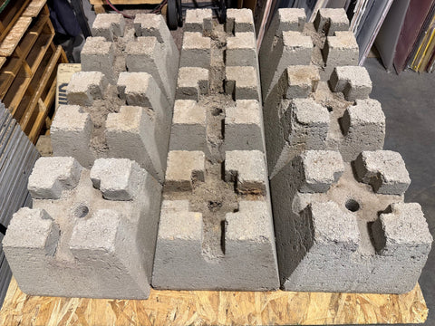 Concrete Deck Blocks