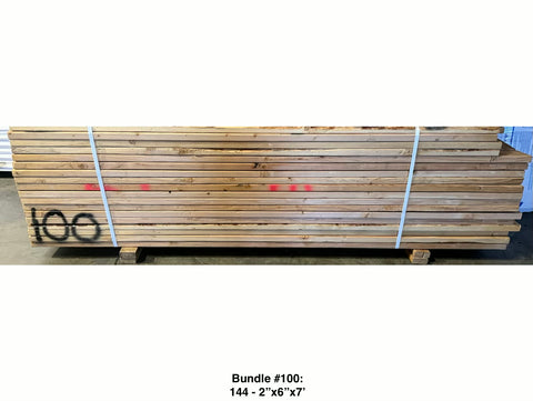 Framing Lumber Bundles