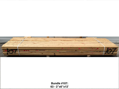 Framing Lumber Bundles