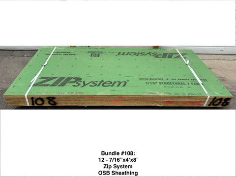 OSB Sheathing Bundles