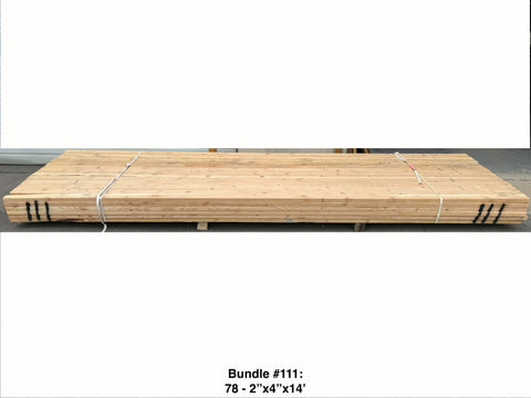 Framing Lumber Bundles