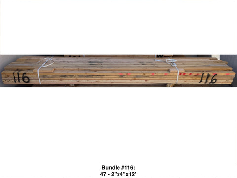 Framing Lumber Bundles