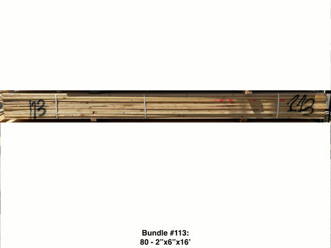 Framing Lumber Bundles