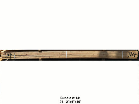 Framing Lumber Bundles