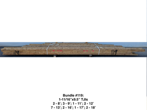 Framing Lumber Bundles