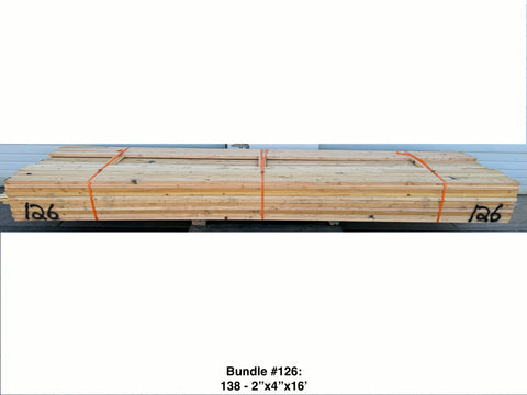 Framing Lumber Bundles