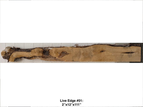 Live Edge Juniper Slabs