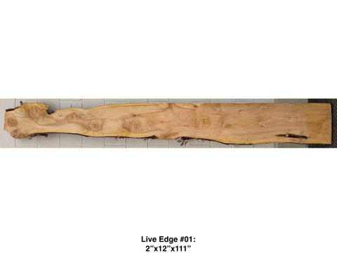 Live Edge Juniper Slabs