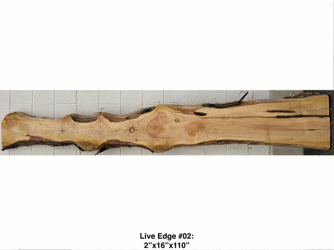 Live Edge Juniper Slabs