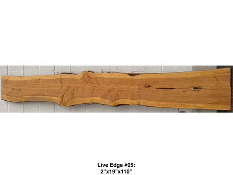 Live Edge Juniper Slabs