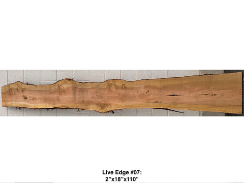 Live Edge Juniper Slabs