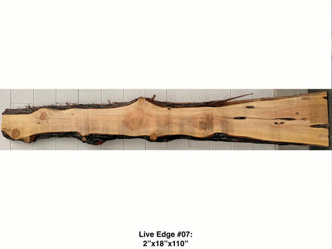 Live Edge Juniper Slabs