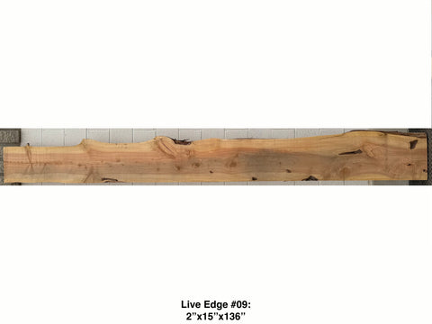 Live Edge Juniper Slabs