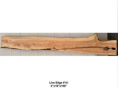 Live Edge Juniper Slabs